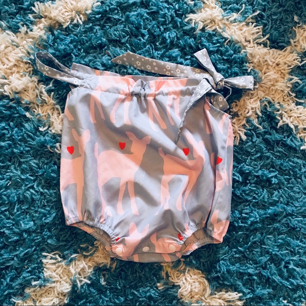 Absolutely Adorable baby deer romper